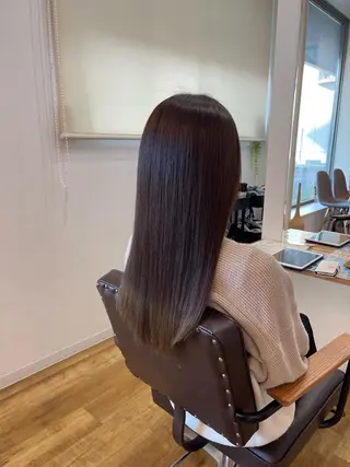 ロング カラー 髪質改善・縮毛矯正 💎ASUKAのヘアスタイル