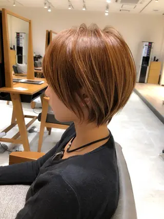 ショート カラー 高橋 昭雄のヘアスタイル