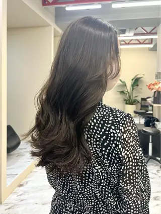 ロング カラー ヘアアレンジ 髪質改善/縮毛矯正 鈴木裕介のヘアスタイル