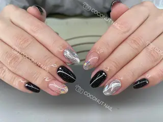 ネイル 神田 ココナッツのネイルデザイン