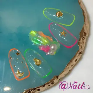 ネイル 小尾 栞のネイルデザイン