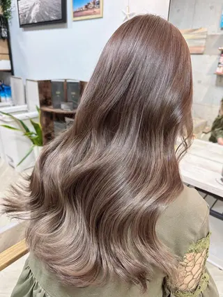 ロング カラー Beach 代表 KENTAのヘアスタイル
