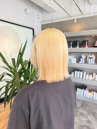 ショート 水戸/ブリーチ特化/ 中山りくのヘアスタイル