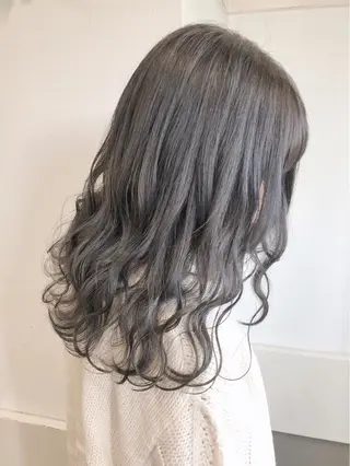 ミディアム カラー ヘアアレンジ GiseL天神カラー 髪質改善/ブリーチのヘアスタイル