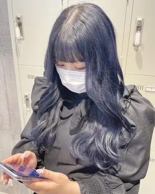 ミディアム カラー パーマ ヘアアレンジ メンズ キッズ ネイル マツエク・マツパ 🎀韓国レイヤー YURINA🎀のヘアスタイル