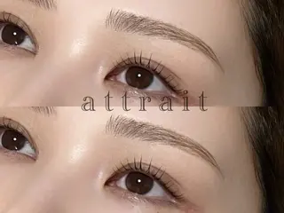 マツエク・マツパ attrait プライベートサロンのマツエク・マツパデザイン