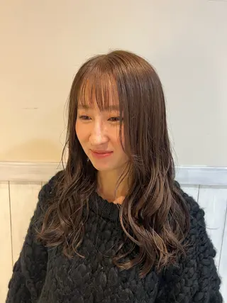 ロング カラー el hair salon所属・MAI🌸 韓国風style🫧のヘアスタイル
