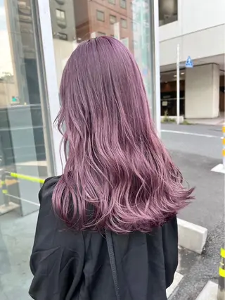 ロング カラー ♥️暖色カラ ー♥️由夏のヘアスタイル