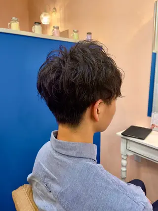 ショート メンズhair /こえびのヘアスタイル