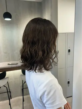 ミディアム パーマ umu.⌇ mihiroのヘアスタイル