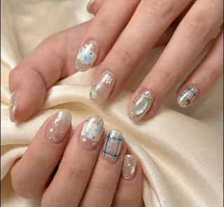 ネイル By moonネイル 🌷ワンホン/韓国風のネイルデザイン