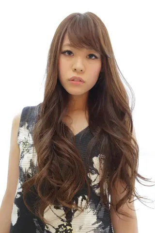 ロング カラー タジマ ヤスヒサのヘアスタイル