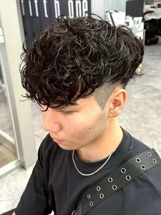 パーマ メンズ メンズ/カットパーマ /栄/sora🩵のヘアスタイル