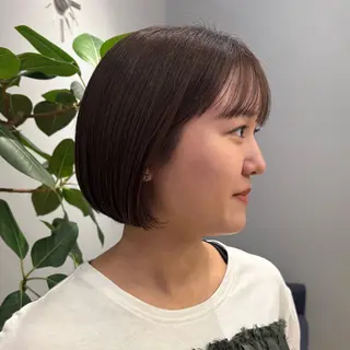 ショート 暖色/ボブ/吉岡美音 GIEN NU茶屋町のヘアスタイル