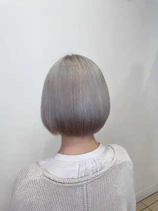 ミディアム カラー レイヤー/ハッシュ 渋谷/サッタのヘアスタイル