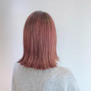 ミディアム カラー ヘアアレンジ 似合わせhair🔸 アサダ タカコ🔸のヘアスタイル
