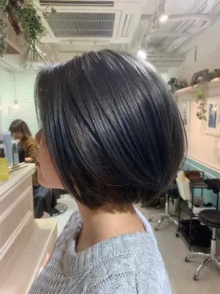 ミディアム カラー パーマ ヘアアレンジ メンズ ネイル マツエク・マツパ レイヤー&カラー 人気美容師倉崎涼のヘアスタイル