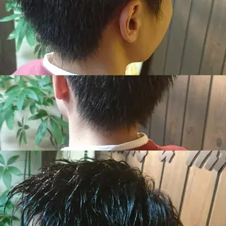 ショート メンズ 岡林 選のヘアスタイル