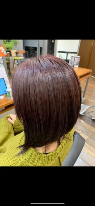 ミディアム 山梨 慶斗のヘアスタイル