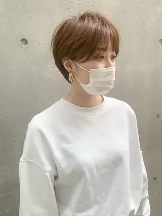 ショート 坪井 彰吾のヘアスタイル