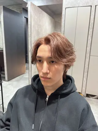 カラー 長岡　昂志 2月空きありますのヘアスタイル