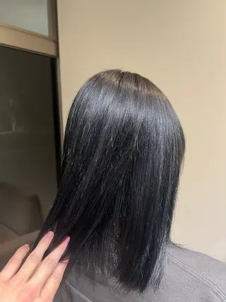 ミディアム 流山おおたかの森 林悠仁のヘアスタイル