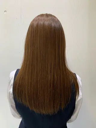 ロング カラー 田中 貴也のヘアスタイル