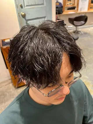パーマ メンズ メンズカット パーマ特化  清士郎のヘアスタイル