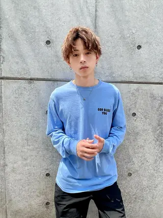ショート メンズ 王子田 隼のヘアスタイル