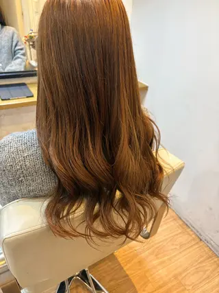 カラー 韓国ヘアー🇰🇷 MIWAのヘアスタイル