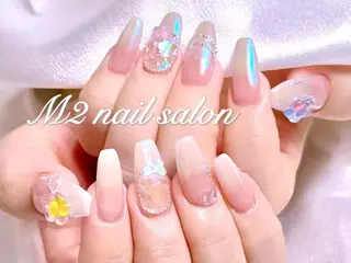 ネイル 長さだし専門店 M2　rikaのネイルデザイン