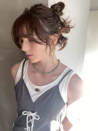 透明感/グレージュ/ レイヤー/ 青空のヘアスタイル