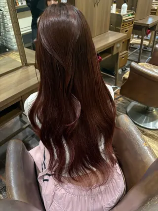 ロング 【ピンクカラー💞】 Yuzukiのヘアスタイル