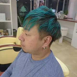 ショート カラー メンズ デザインカラー/ 推しの配色　肥後のヘアスタイル
