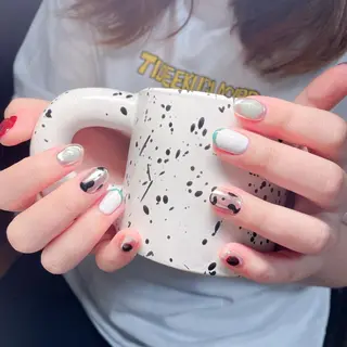 ネイル M🌷nail 長さだし専門店のネイルデザイン