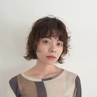 ショート RikO *. ショートヘア/パーマのヘアスタイル