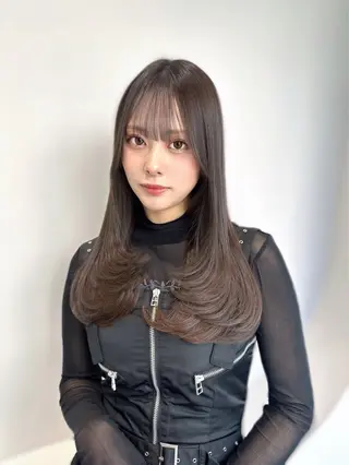 ロング カラー ボブ/艶髪/栄/ 名古屋/COCOのヘアスタイル