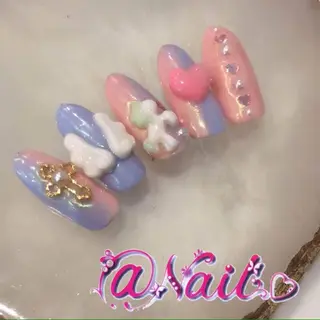 ネイル 小尾 栞のネイルデザイン