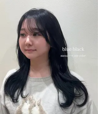 ロング ワンホン×髪質改善 つのーか🩶‪🫧のヘアスタイル