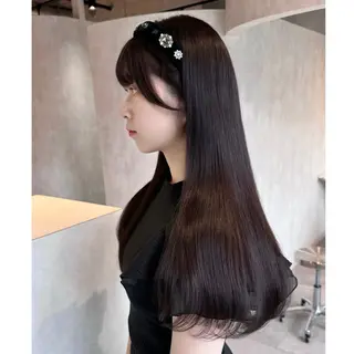 ロング カラー miyu /トレンド カラー×艶髪のヘアスタイル