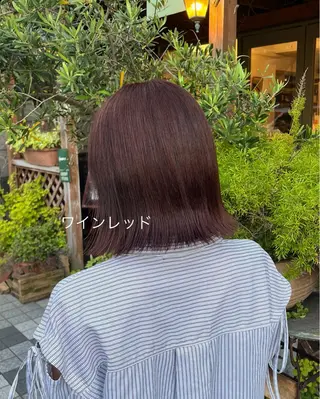 カラー Mariko /透明感カラーのヘアスタイル