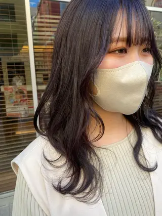 ロング カラー 溝口 ひなこのマツエク・マツパデザイン