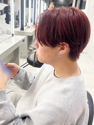 ショート カラー 透明感カラー🫧/ 艶感/ayanaのヘアスタイル