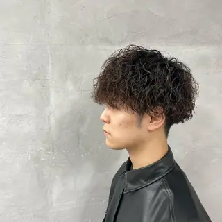 ミディアム カラー パーマ メンズ emo.92co 🌱山本翔太のヘアスタイル