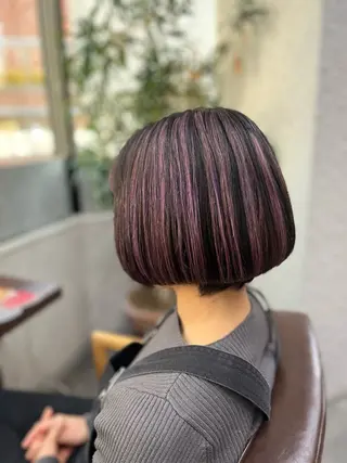 ショート カラー 長内 大明のヘアスタイル