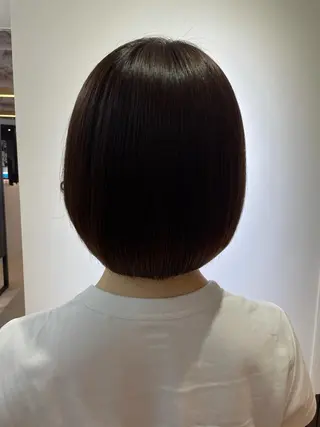 ショート パーマ ショート/脱白髪染め ☆宇﨑悠実のヘアスタイル