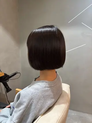 カラー うえき ひなのヘアスタイル