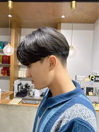 ショート メンズ 広島韓国ヘア シュンのヘアスタイル