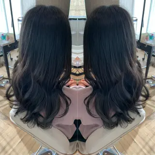 ロング カラー ヘアアレンジ 韓国hair🦋 Nanaのヘアスタイル
