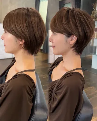 パーマ ROBBY 青山所属・西舘 柚のヘアスタイル